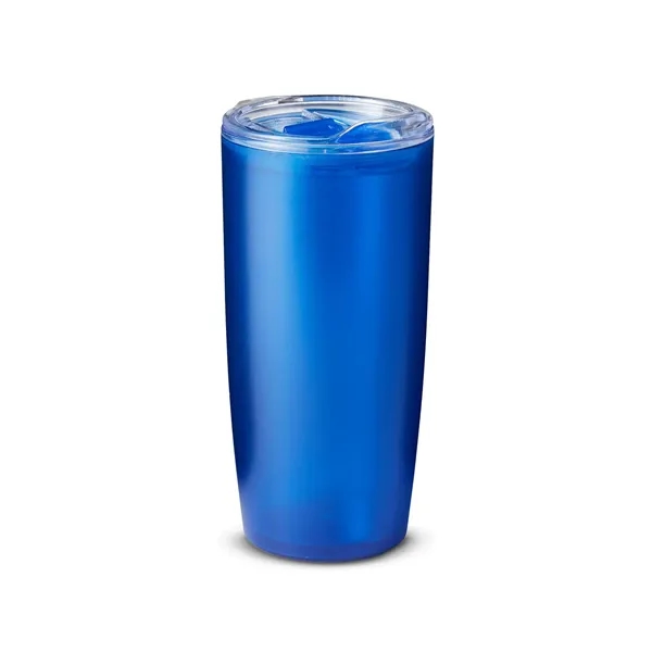 22 ounce tumbler with double-wall insulation and a versa slide-lock lid.... from ASI 79530 Prime Line