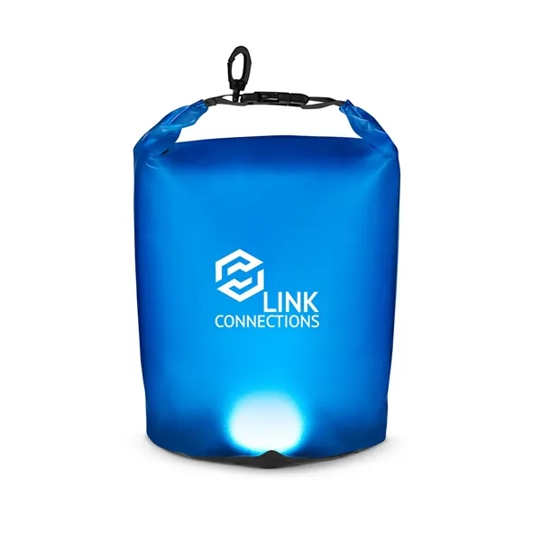 5-liter dry bag with a COB light and buckle closure.... from ASI 79530 Prime Line