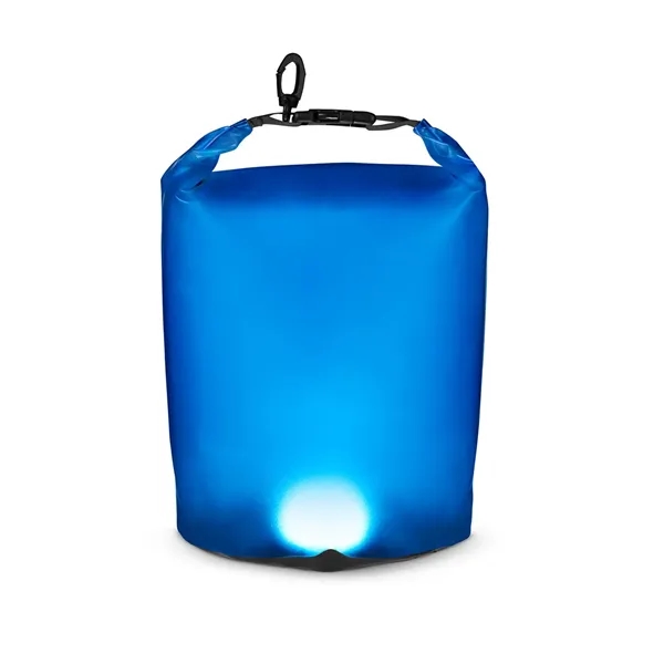 5-liter dry bag with a COB light and buckle closure.... from ASI 79530 Prime Line