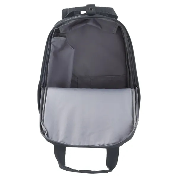 11.8" x 16.9" x 5.1" backpack with a double-zippered main compartment,... from ASI 79530 Prime Line