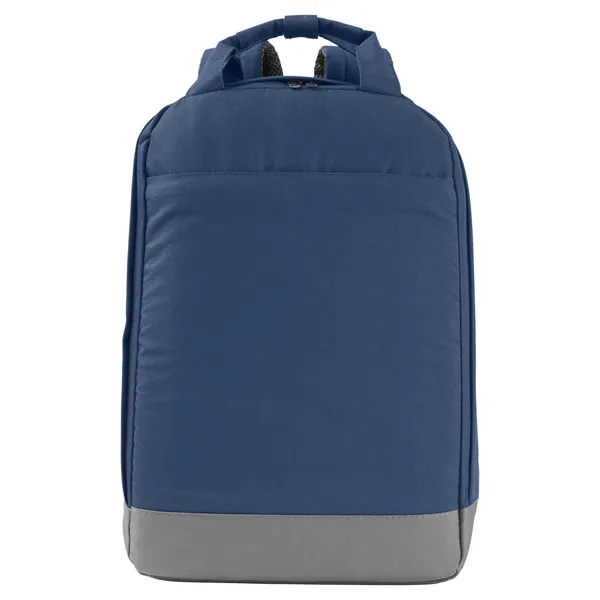 11.8" x 16.9" x 5.1" backpack with a double-zippered main compartment,... from ASI 79530 Prime Line
