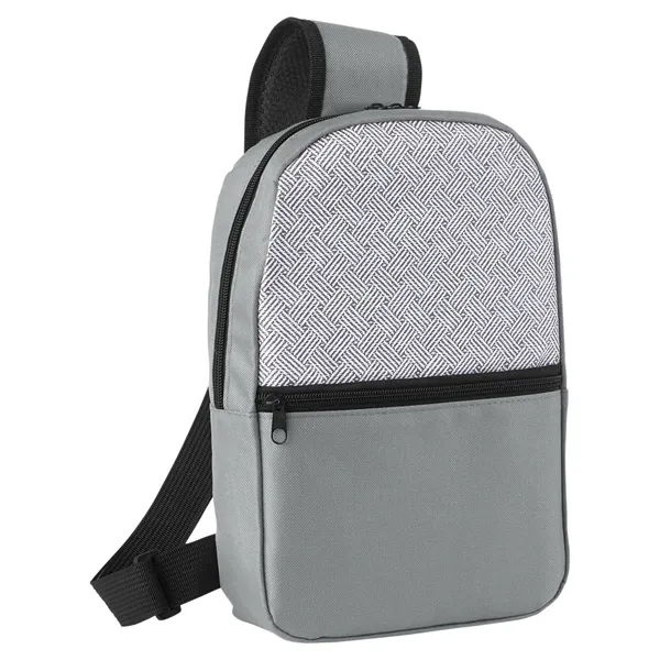 Patchwork Eco Friendly Crossbody Sling Bag... from ASI 79530 Prime Line