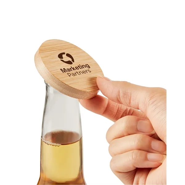 Bamboo Bottle Opener With Magnet... from ASI 79530 Prime Line