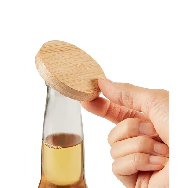 Bamboo Bottle Opener With Magnet... from ASI 79530 Prime Line
