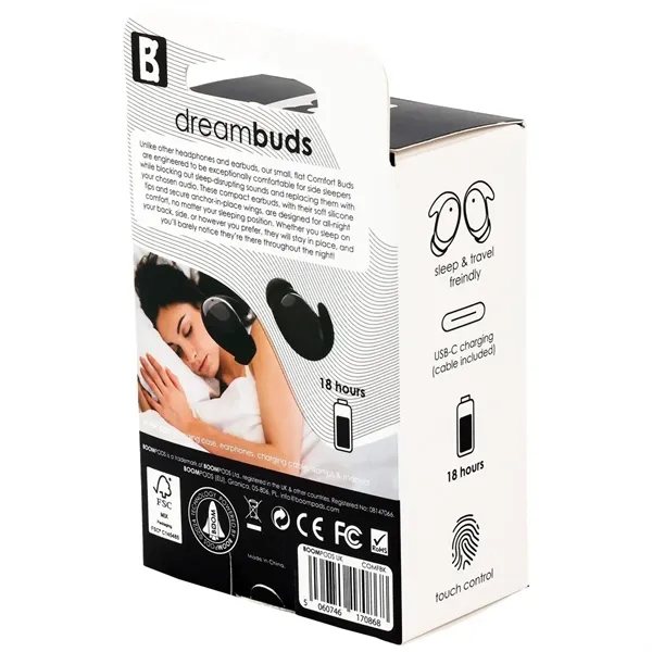 Boompods™ TWS Sleep DreamBuds... from ASI 89320 Starline USA Inc