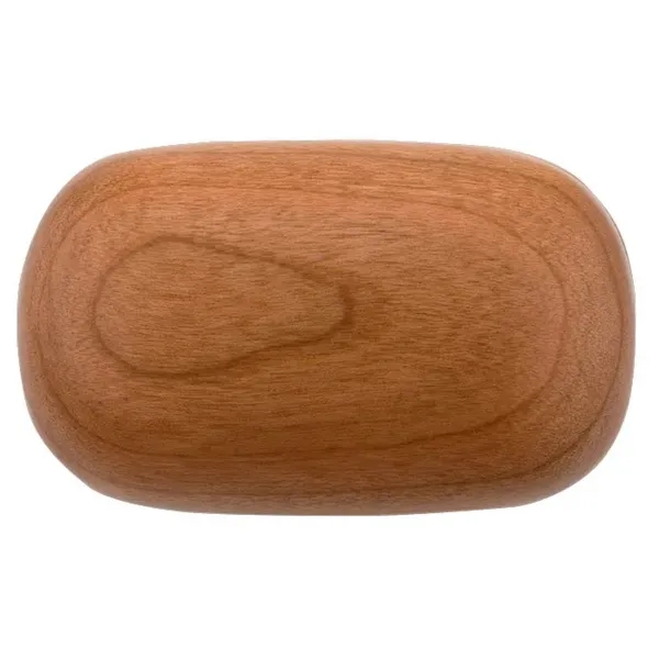 Cherry Wood TWS Wireless Earbuds and Charger Case... from ASI 89320 Starline USA Inc