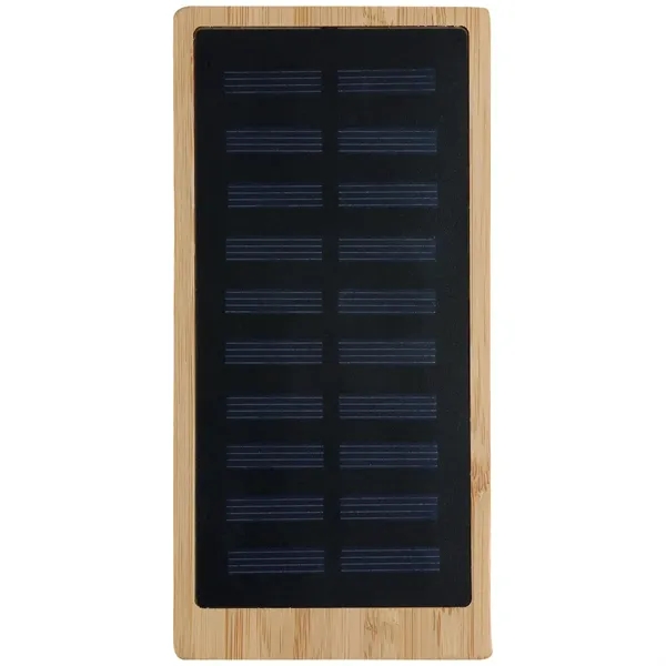 Bamboo 10,000mAh Solar/Wireless Powerbank... from ASI 89320 Starline USA Inc