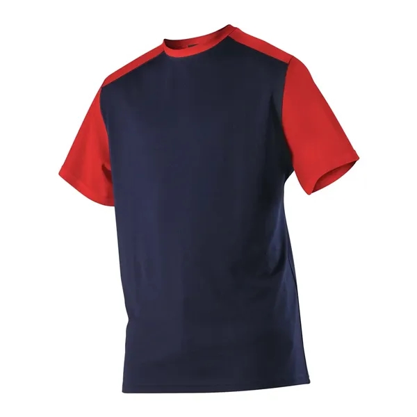 Youth Crew Neck Baseball Jersey... from ASI 84358 S&S Activewear