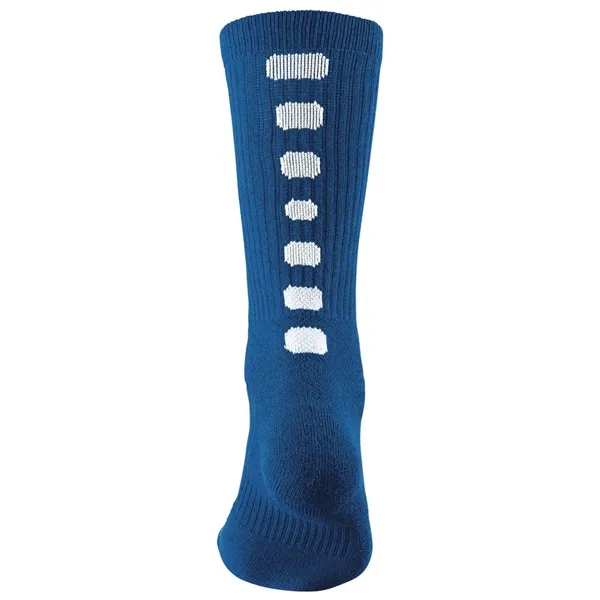 Augusta Sportswear Colorblocked Crew Socks... from ASI 84358 S&S Activewear