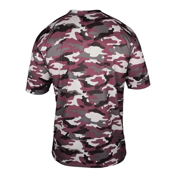 Badger Youth Camo Short Sleeve T-Shirt, blank.... from ASI 84358 S&S Activewear