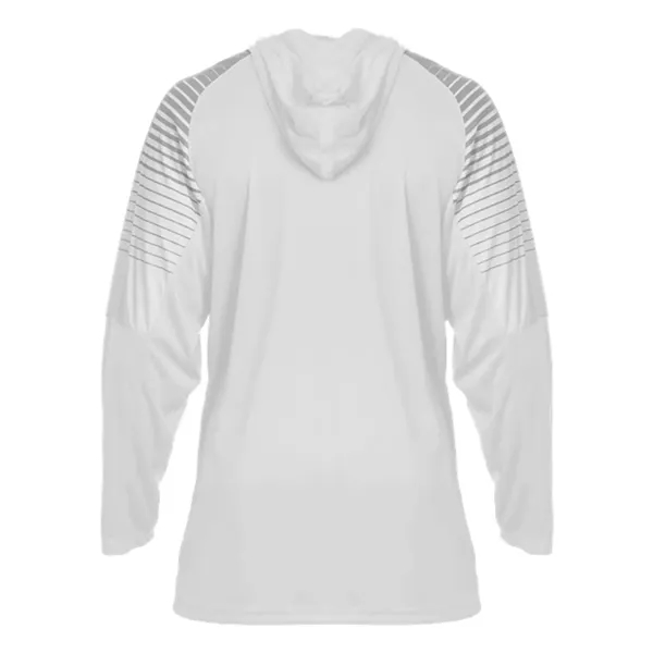 Badger Youth Lineup Hooded Long Sleeve T-Shirt... from ASI 84358 S&S Activewear