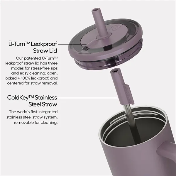 BruMate Era 40oz Tumbler 100% Leakproof, cup-holder friendly, stainless steel straw,... from ASI 72657 Active Life Promo / Apres Ski Active Life