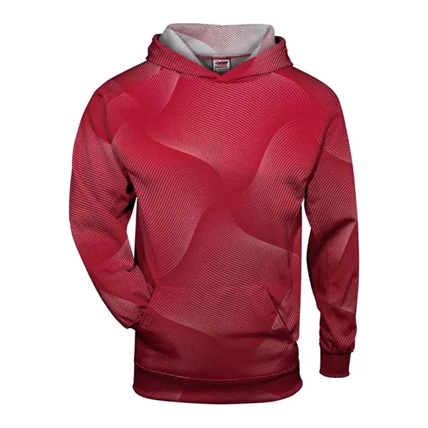 Badger Youth Warp Hooded Long Sleeve T-Shirt... from ASI 84358 S&S Activewear