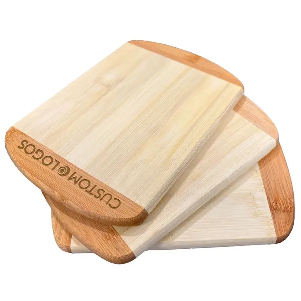 Limited-edition Inverse 8" two-tone cutting board.... from ASI 91565 Totally Bamboo