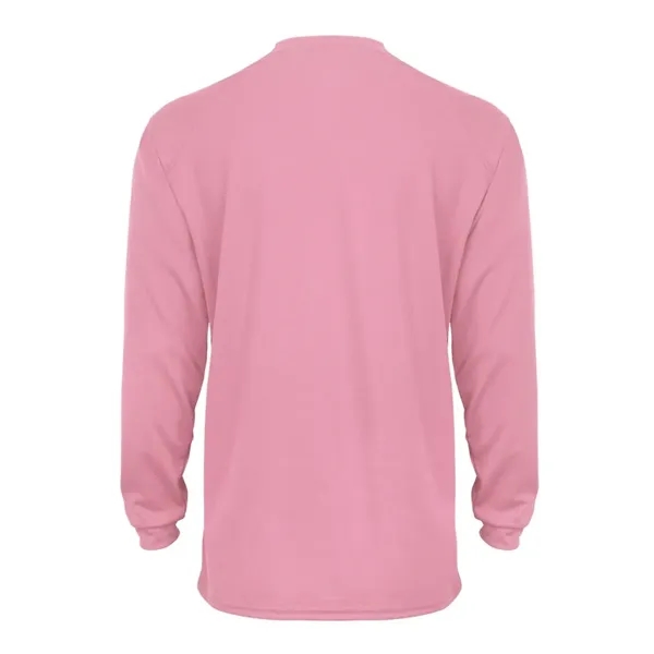 Long sleeve t-shirt with moisture managing. Blank product.... from ASI 84358 S&S Activewear