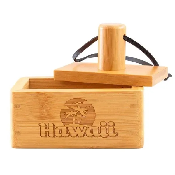 Hawaii bamboo Musubi maker. Measures 4.5" x 2.75" x 3.625".... from ASI 91565 Totally Bamboo