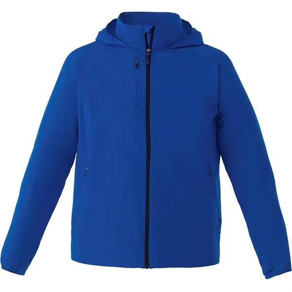 Men's lightweight jacket with zip up closure and roll-away hood.... from ASI 66887 PCNA / Trimark