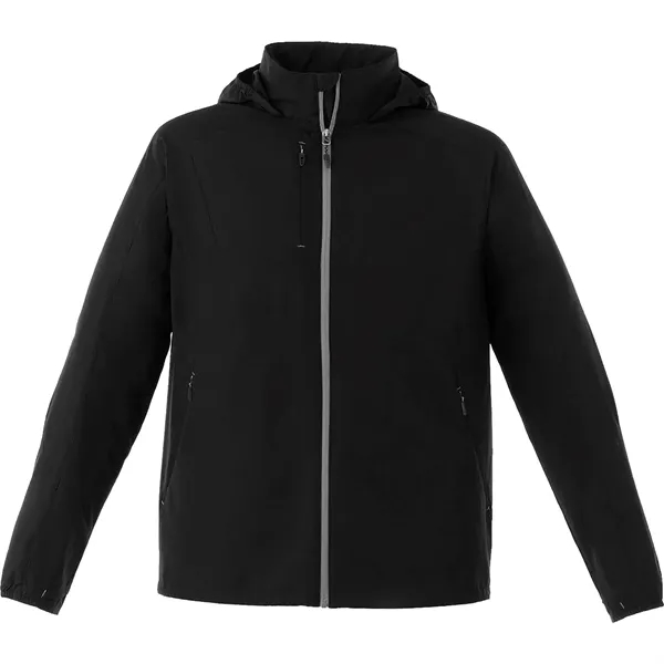 Men's lightweight jacket with zip up closure and roll-away hood.... from ASI 66887 PCNA / Trimark