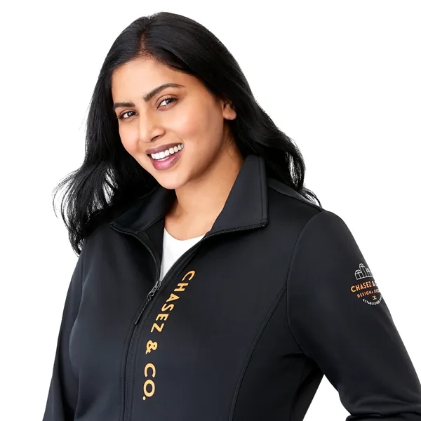 XS-2XL women's jacket with UPF and a no-contact key chain... from ASI 66887 PCNA / Trimark