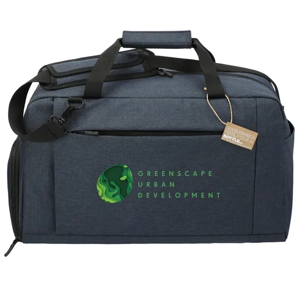 9.5" x 11" x 19.25" duffel bag made of recycled PET.... from ASI 66887 PCNA / Leeds