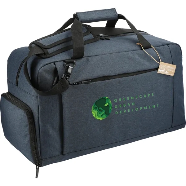 9.5" x 11" x 19.25" duffel bag made of recycled PET.... from ASI 66887 PCNA / Leeds