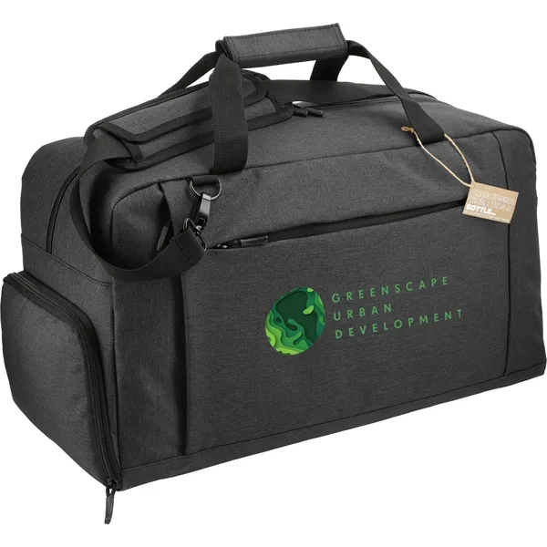 9.5" x 11" x 19.25" duffel bag made of recycled PET.... from ASI 66887 PCNA / Leeds