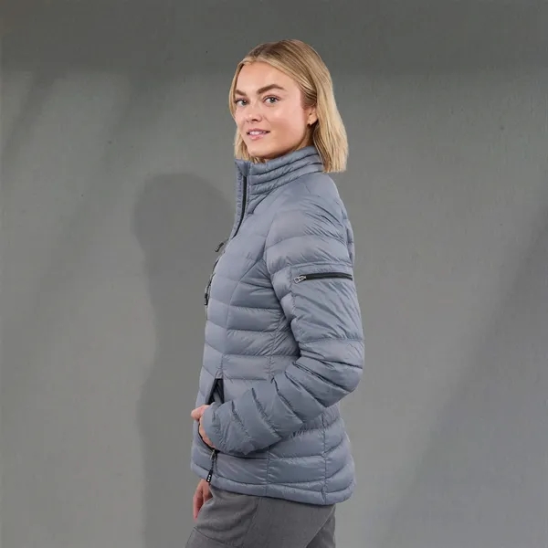 Women's light down jacket with compact and multi-pocket design.... from ASI 66887 PCNA / Trimark