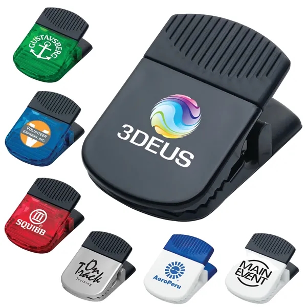 2.87" x 1.5" x 2" jumbo memo clip with magnetic backing.... from ASI 66887 PCNA / Bullet