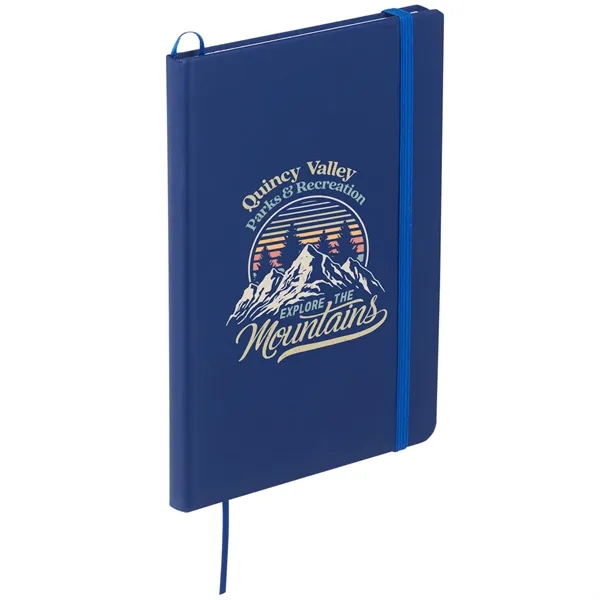 5" x 7" notebook with elastic snap closure, bookmark and 80... from ASI 66887 PCNA / Bullet