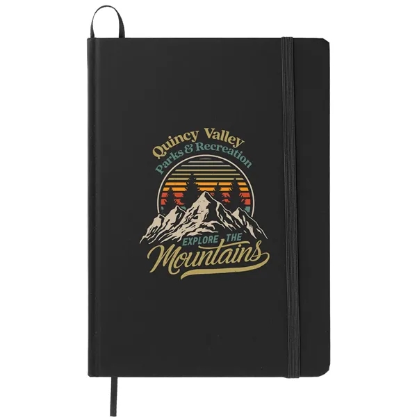 5" x 7" notebook with elastic snap closure, bookmark and 80... from ASI 66887 PCNA / Bullet