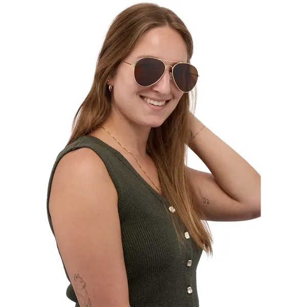 Stunkel Recycled Aviator Sunglasses... from ASI 66887 PCNA / Bullet