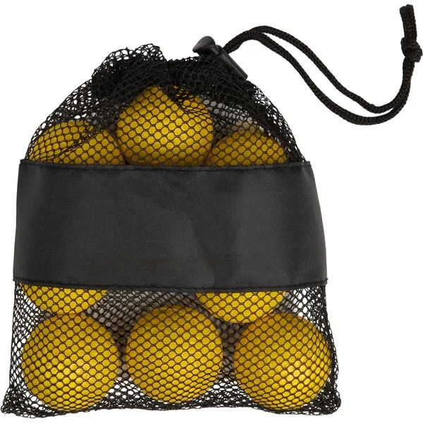 Golf Practice Balls with Mesh Pouch... from ASI 66887 PCNA / Leeds