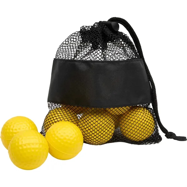 Golf Practice Balls with Mesh Pouch... from ASI 66887 PCNA / Leeds