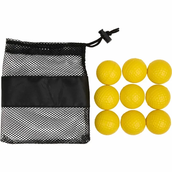 Golf Practice Balls with Mesh Pouch... from ASI 66887 PCNA / Leeds