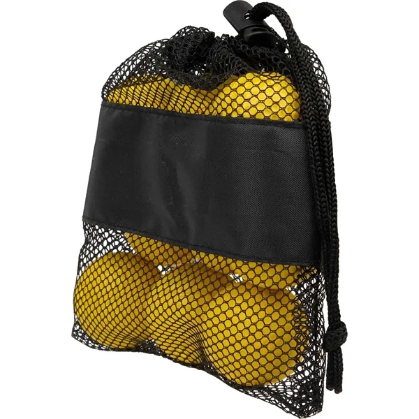 Golf Practice Balls with Mesh Pouch... from ASI 66887 PCNA / Leeds