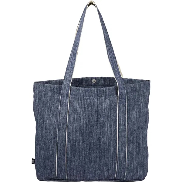 The Goods Navy Heather Carry All Tote... from ASI 66887 PCNA