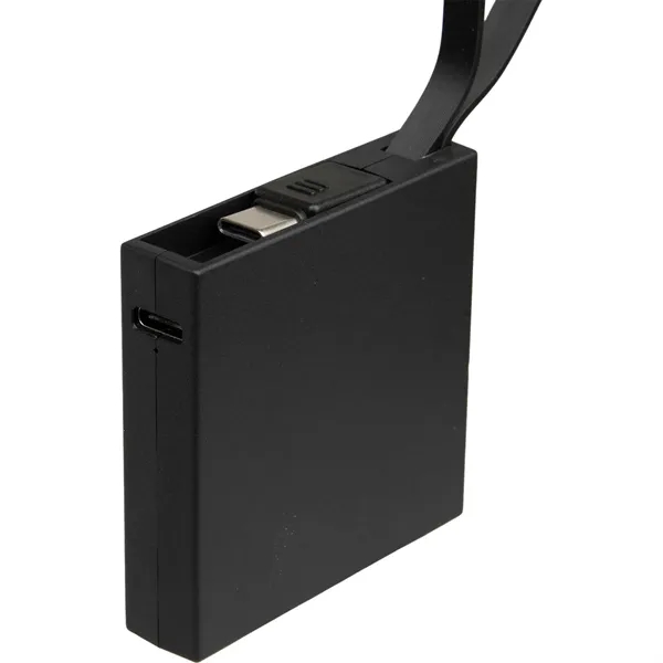 Recycled ABS 2000 mAh Power Bank with Type-C Cable... from ASI 66887 PCNA / Leeds