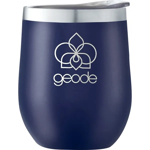 12 oz. double wall vacuum insulated stainless steel cup with lid.... from ASI 66887 PCNA / Leeds