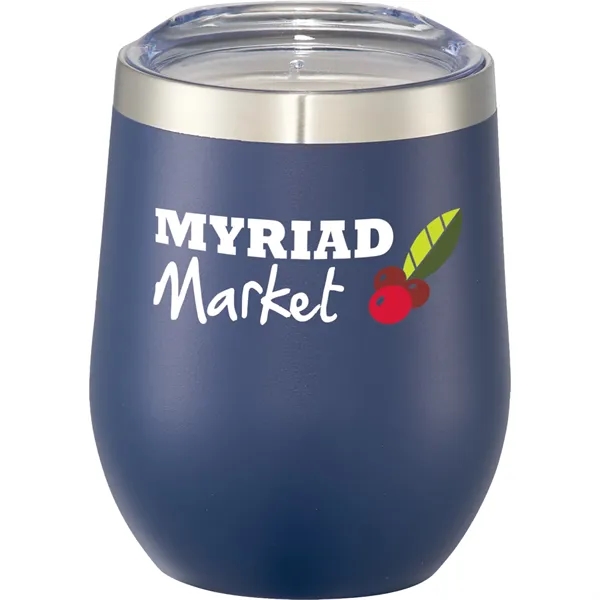 12 oz. double wall vacuum insulated stainless steel cup with lid.... from ASI 66887 PCNA / Leeds