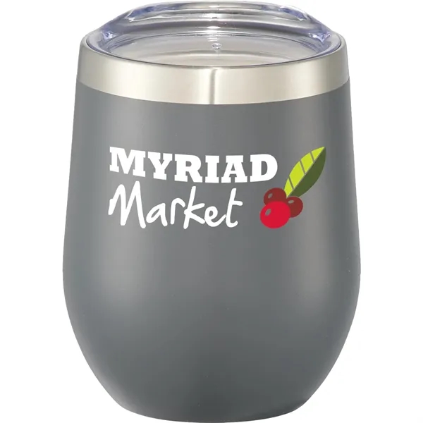 12 oz. double wall vacuum insulated stainless steel cup with lid.... from ASI 66887 PCNA / Leeds