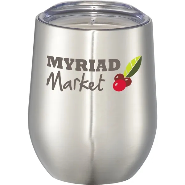 12 oz. double wall vacuum insulated stainless steel cup with lid.... from ASI 66887 PCNA / Leeds