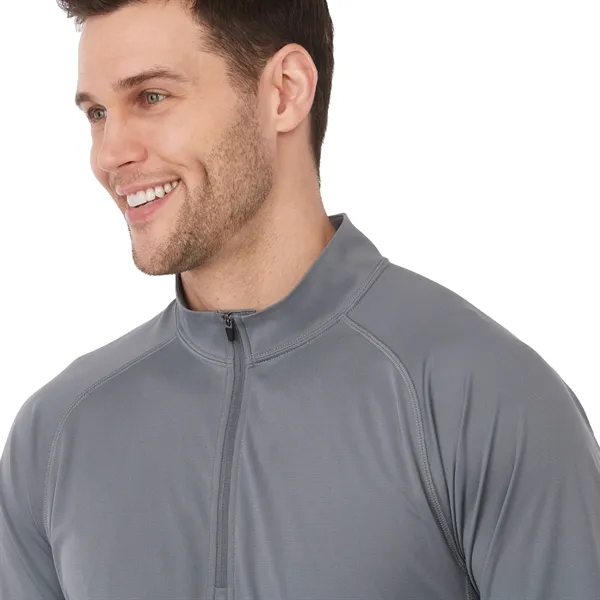 S-5XL men's quarter zip pullover... from ASI 66887 PCNA / Trimark