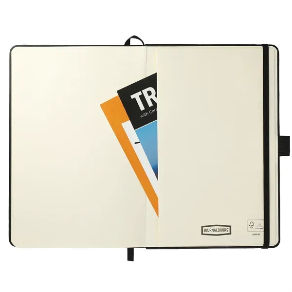 5.5" x 8.5" journal with elastic closure, pen loop, ribbon marker... from ASI 66887 PCNA / Leeds