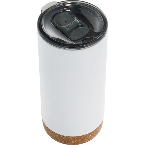 16 oz. vacuum insulated stainless steel tumbler with skid-proof cork bottom... from ASI 66887 PCNA / Leeds