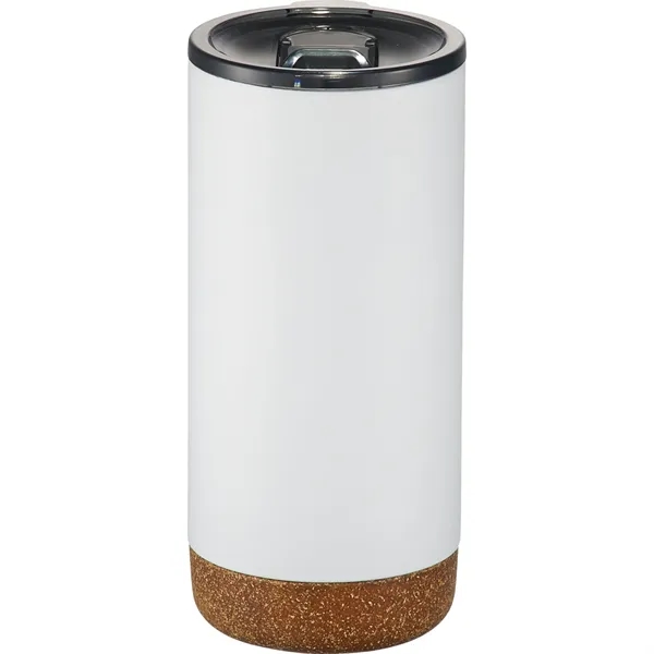 16 oz. vacuum insulated stainless steel tumbler with skid-proof cork bottom... from ASI 66887 PCNA / Leeds