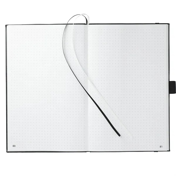 5.5" x 8.5" hardbound notebook with 80 sheets of white perforated... from ASI 66887 PCNA / Leeds