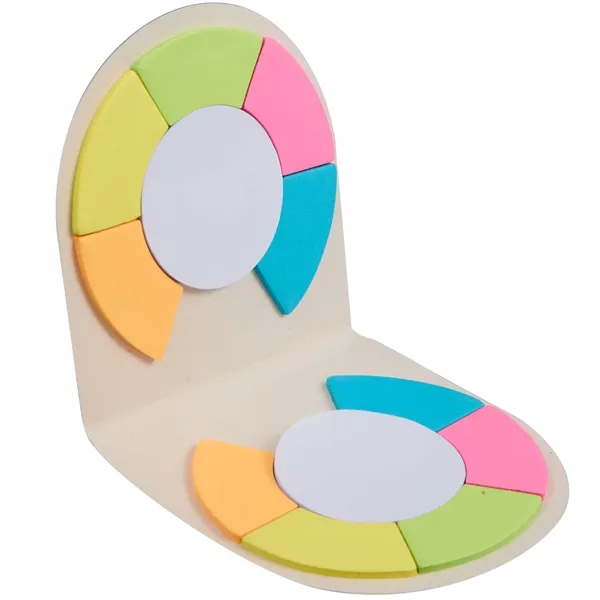 Recycled Milk Carton Round Sticky Notes Pad... from ASI 66887 PCNA / Bullet