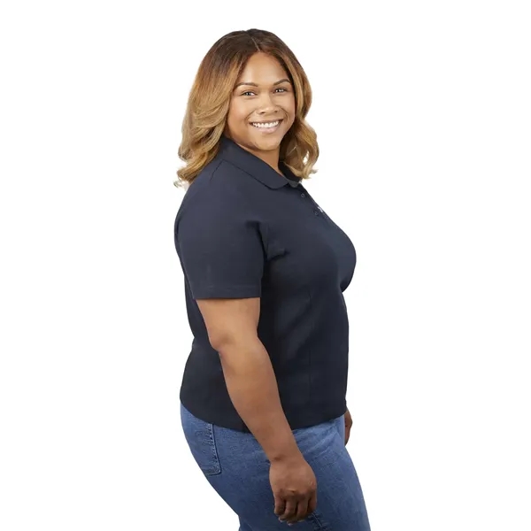 Women's short sleeve polo shirt made of 100% cotton pique.... from ASI 66887 PCNA / Trimark