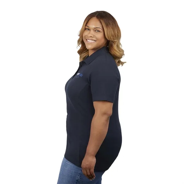 Women's short sleeve polo shirt made of 100% cotton pique.... from ASI 66887 PCNA / Trimark