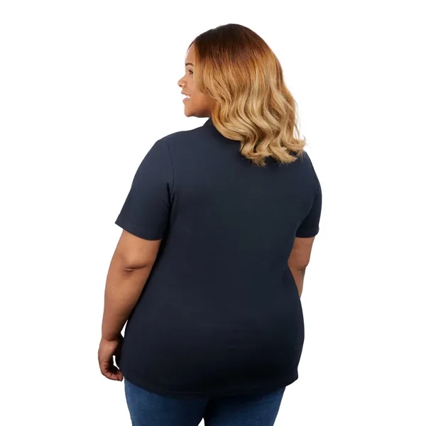 Women's short sleeve polo shirt made of 100% cotton pique.... from ASI 66887 PCNA / Trimark